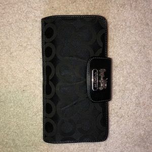 Black Coach wallet